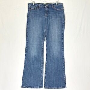 Levi's 545 bootcut Jeans Womens 12 Medium Wash Stretch Mid Rise Denim
